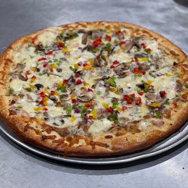 Valentino's Special Personal Pizza.