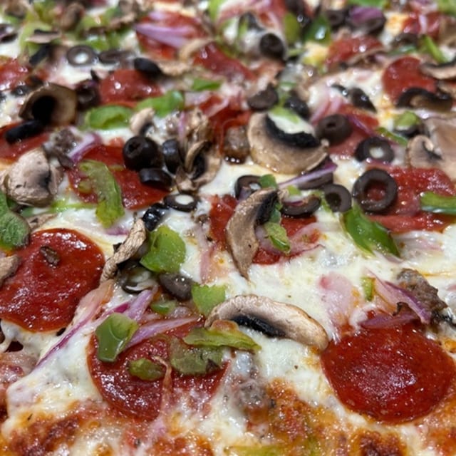 The Omnivore Personal Pizza.