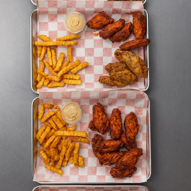 20 piece wings.