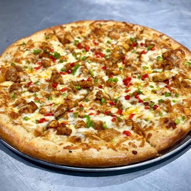 Chicken Tikka Personal Pizza.