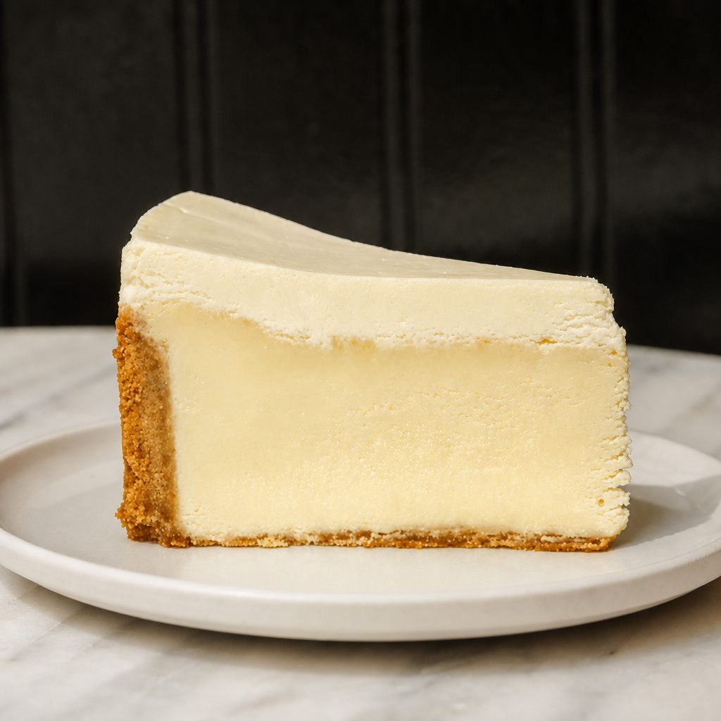 NY Giant Cheesecake.