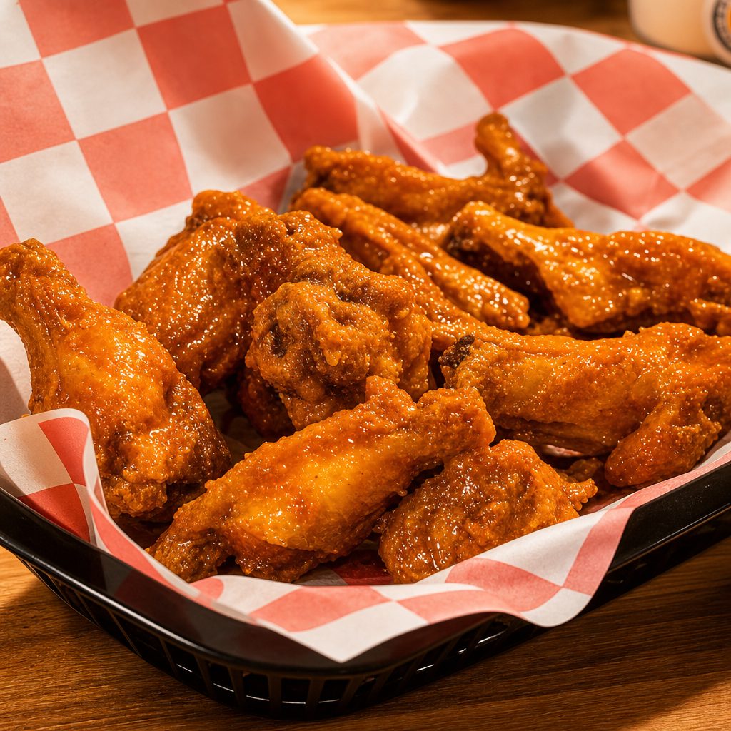 30 Bone-in Wings.