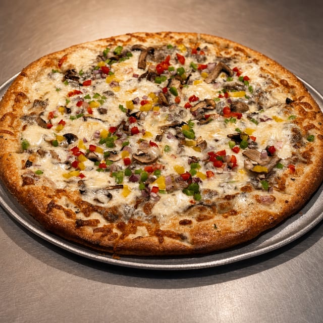 Valentino's Special Personal Pizza.
