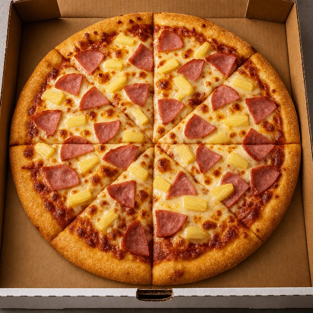 Hawaiian Pizza Large Pizza.
