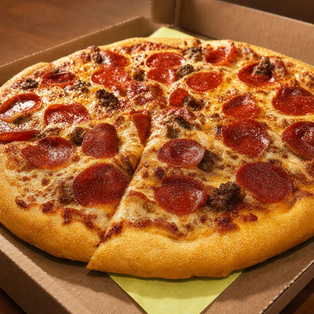 Large 14” - 3 Topping Pizza.