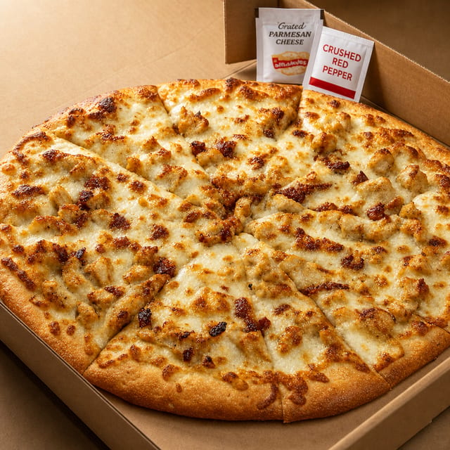 Chickonanch Texas Pizza.