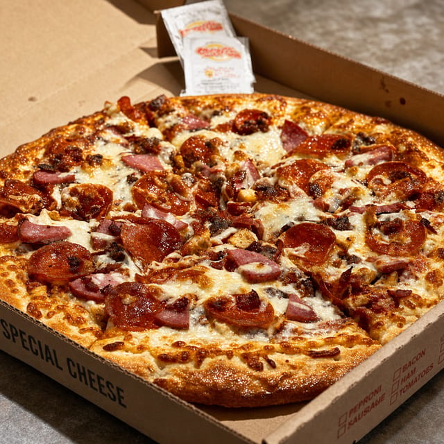 The Carnivore Texas Pizza.