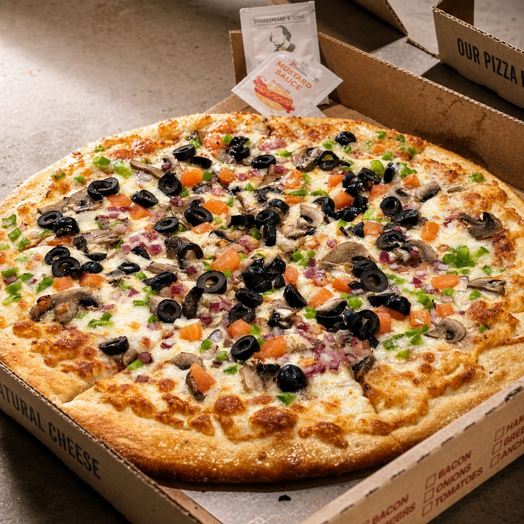 The Herbivore Large Pizza.