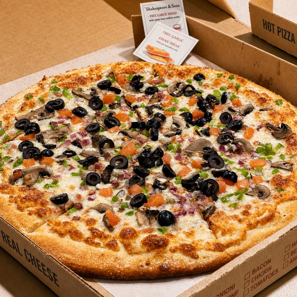 The Herbivore Texas Pizza.