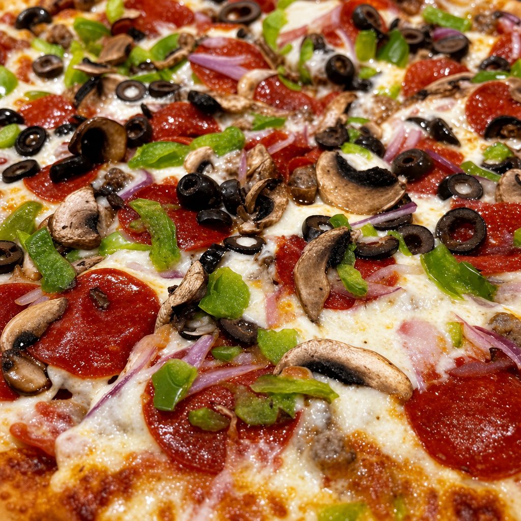 The Omnivore Personal Pizza.